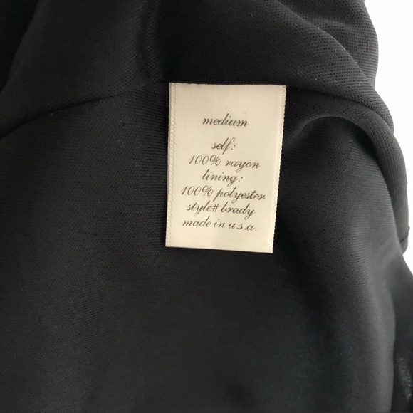 Francesca Bird Cage Black Boho EyeLash Lace Mini Dress Size Medium Anthropologie - Picture 8 of 12